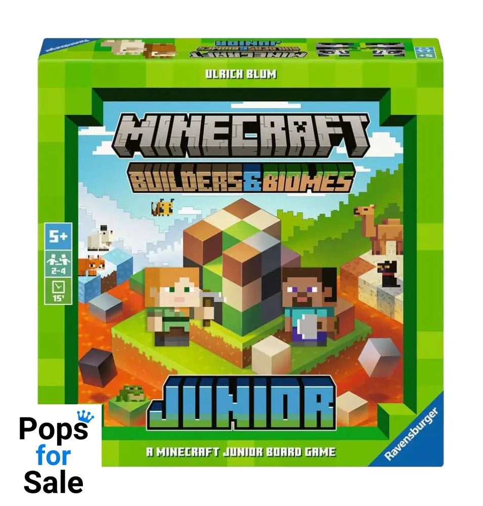 Minecraft Board Game Builders & Biomes Junior