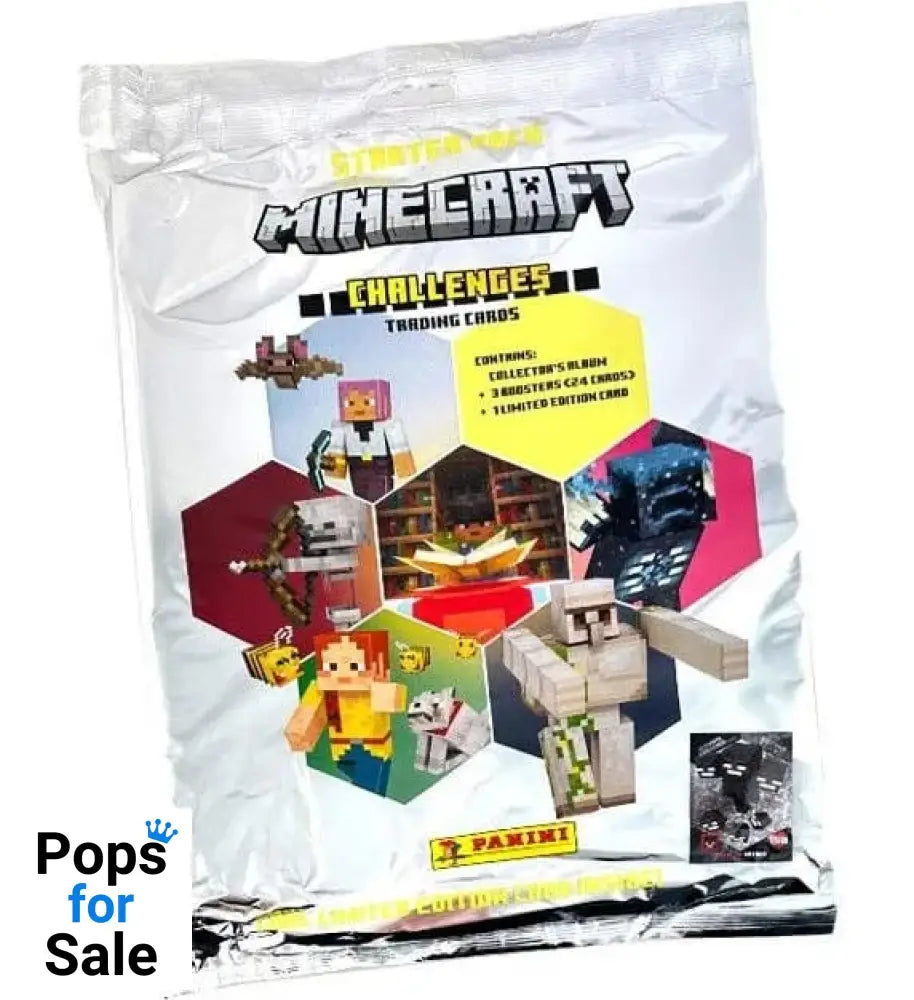 Minecraft - Challenges Trading Cards Starter Pack *German Version*