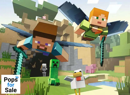 Minecraft Children's Jigsaw Puzzle XXL Animal Adventures (200 pieces)