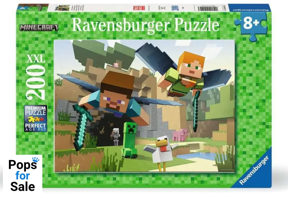 Minecraft Children's Jigsaw Puzzle XXL Animal Adventures (200 pieces)