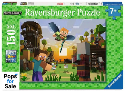 Minecraft Children's Jigsaw Puzzle XXL Building an Adventure (150 pieces)