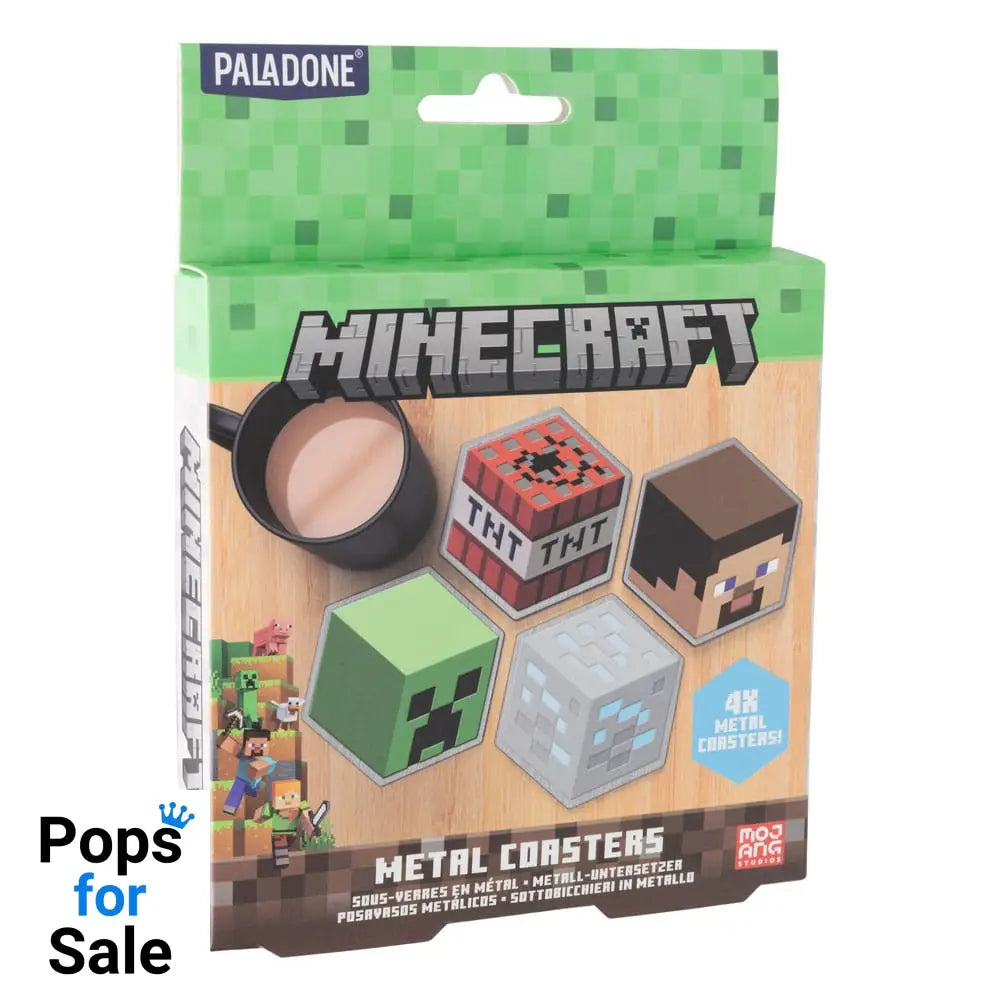 Minecraft Coaster 4-Pack