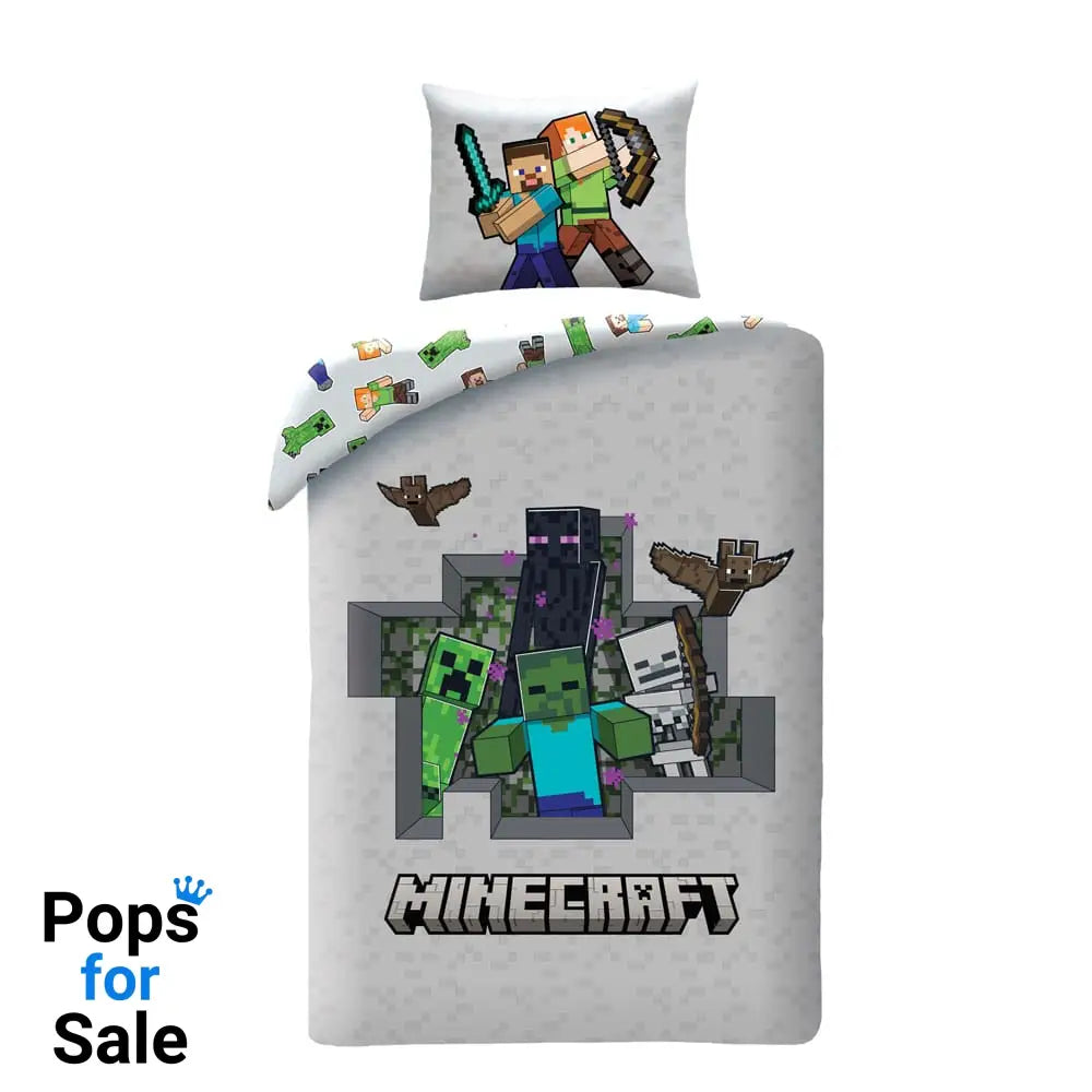 Minecraft Duvet Set Ver. 3 140 x 200 cm / 70 x 90 cm Blankets & Duvets