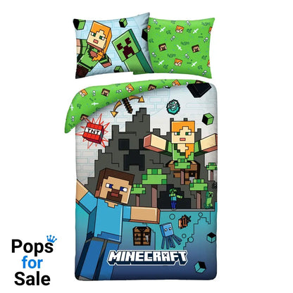 Minecraft Duvet Set Ver. 7 140 x 200 cm / 70 x 90 cm Blankets & Duvets