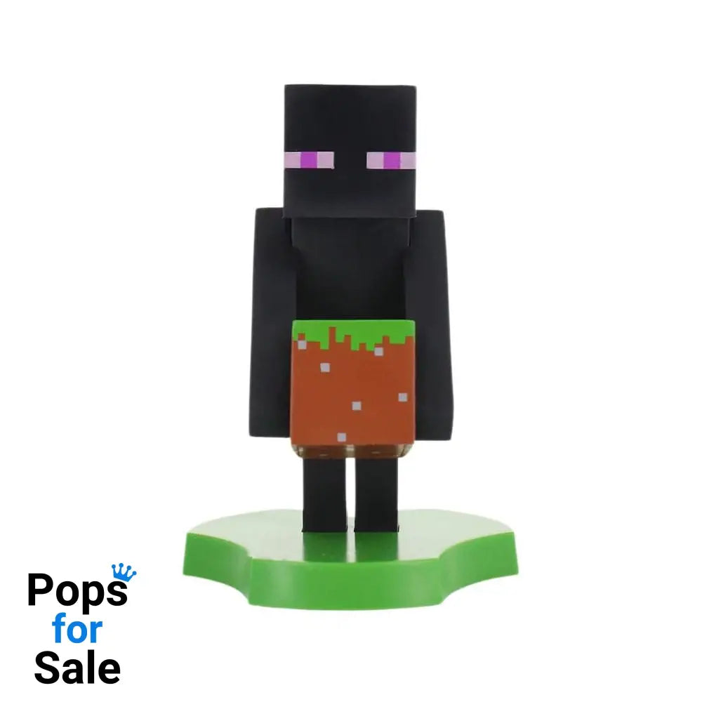 Minecraft Enderman Holdems Cable Guys Mini Device Holder and Phone Stand 12cm Adapters