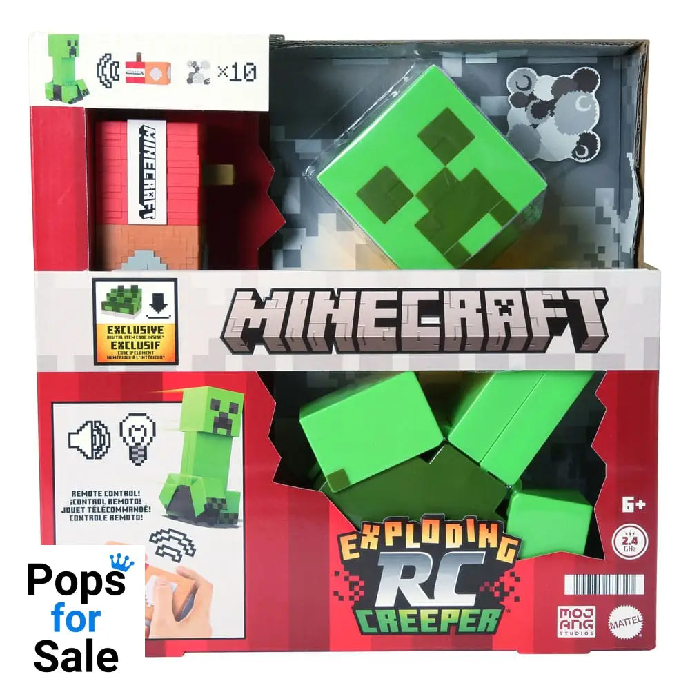 Minecraft Figure Exploding RC Creeper 25 cm