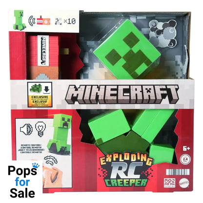 Minecraft Figure Exploding RC Creeper 25 cm