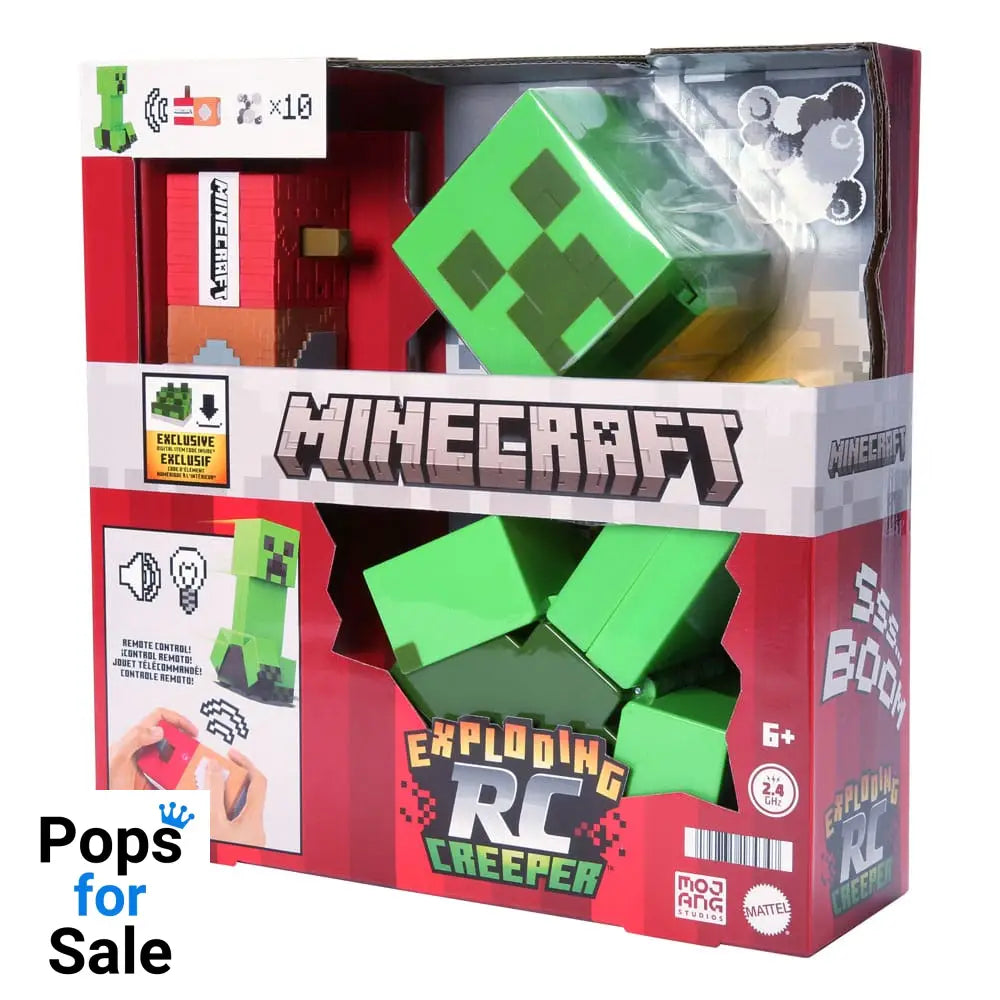 Minecraft Figure Exploding RC Creeper 25 cm
