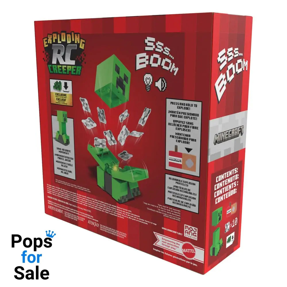 Minecraft Figure Exploding RC Creeper 25 cm