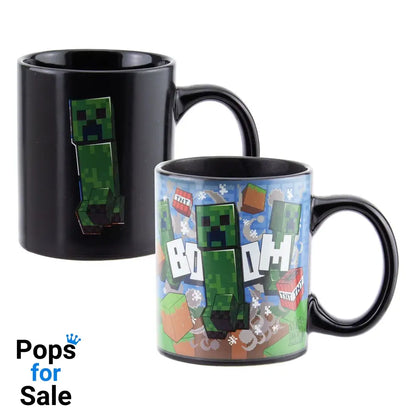 Minecraft Heat Change Mug Creeper