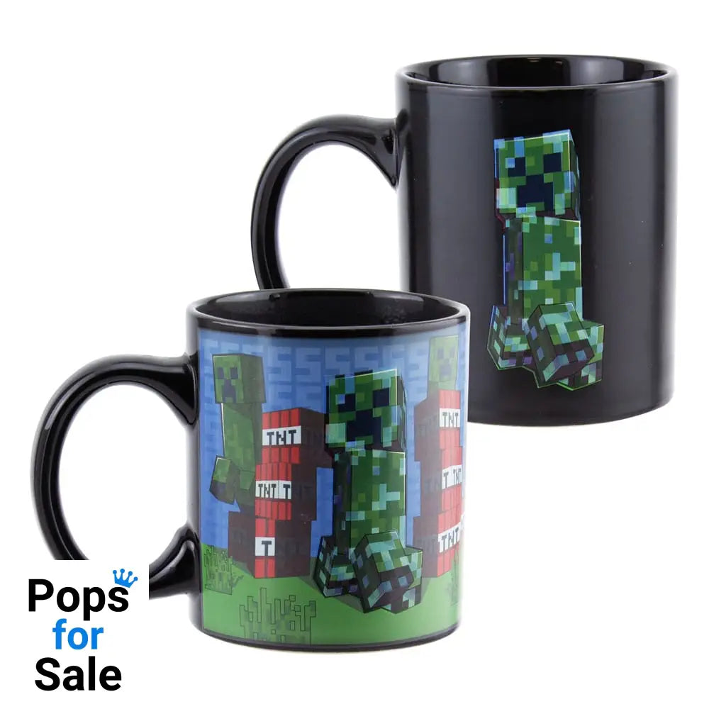 Minecraft Heat Change Mug Creeper