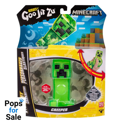 Minecraft Heroes of Goo Jit Zu Meteor Madness Stretch Figure Creeper 12 cm