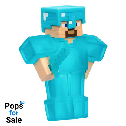 Minecraft Heroes of Goo Jit Zu Meteor Madness Stretch Figure Steve 12 cm