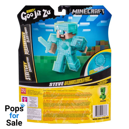 Minecraft Heroes of Goo Jit Zu Meteor Madness Stretch Figure Steve 12 cm