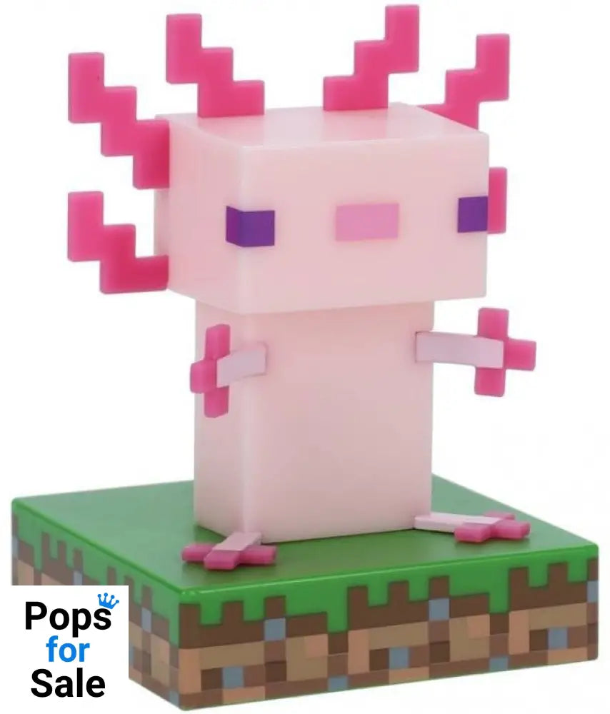 Minecraft Icon Light Axolotl
