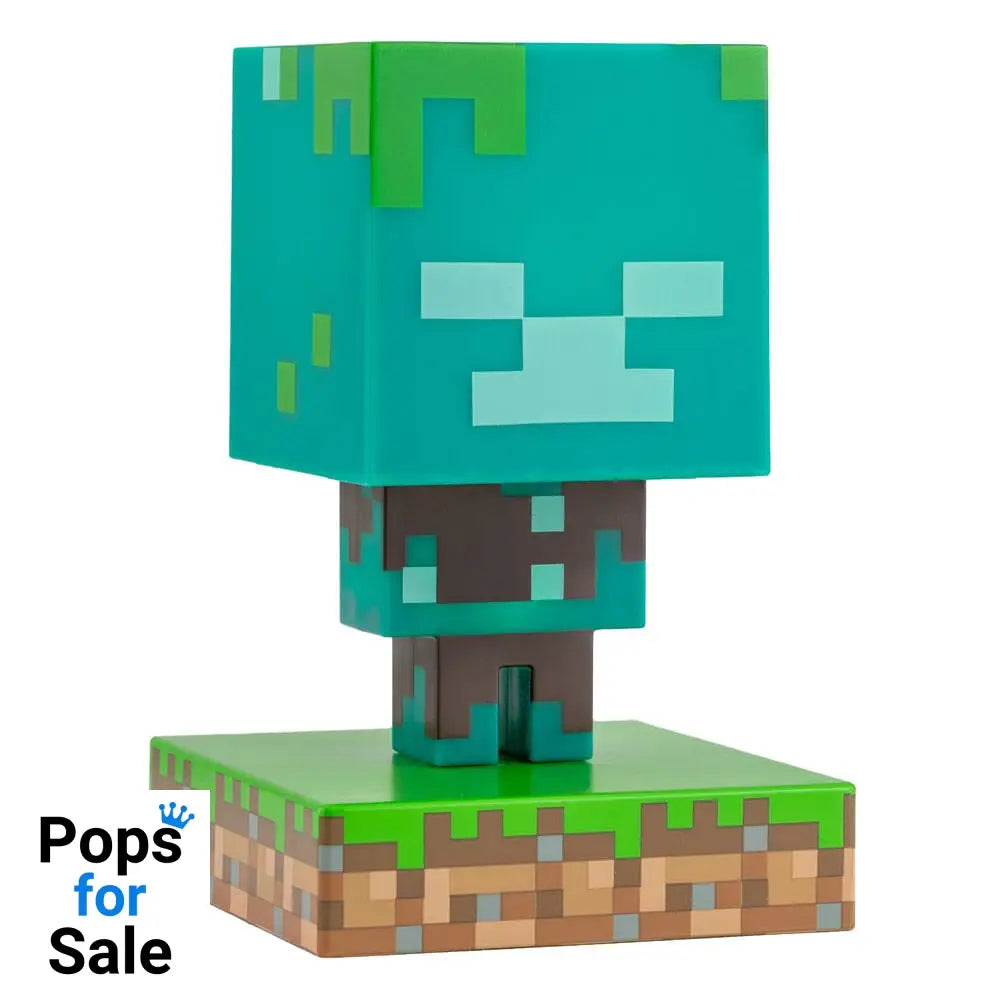 Minecraft Icon Light Drowned Zombie