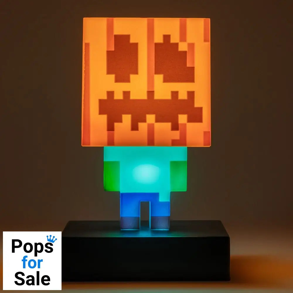 Minecraft Icons Light Zombie Jack O Lantern 10 cm Lamps / Lights