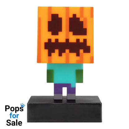 Minecraft Icons Light Zombie Jack O Lantern 10 cm
