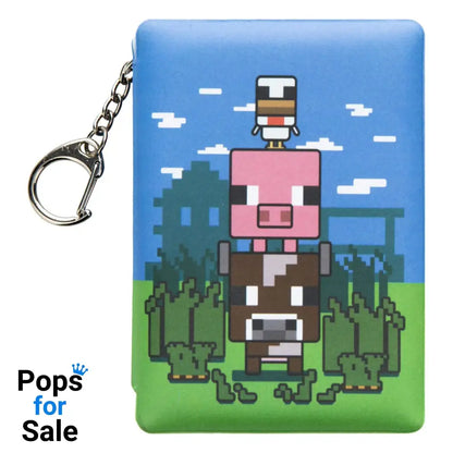 Minecraft Keychain Puffy Notepad