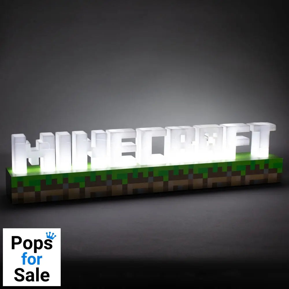 Minecraft Light Logo 41 cm Lamps / Lights