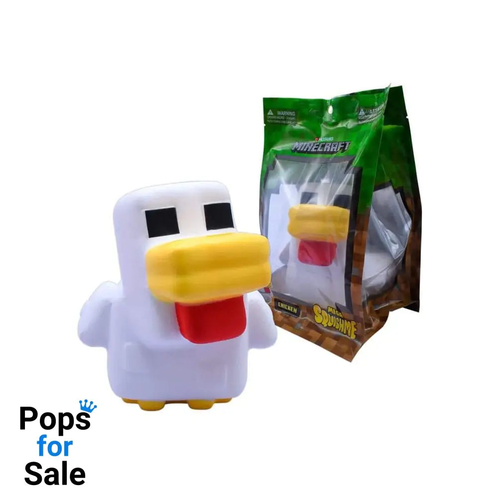 Minecraft Mega Squishme Anti-Stress Figure 15 cm Series 3 Chicken 15 cm
