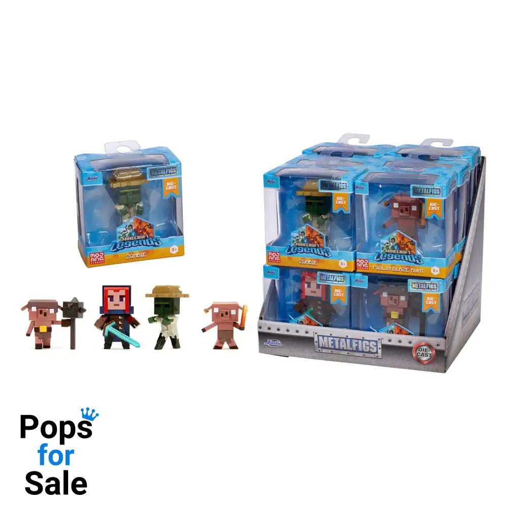 Minecraft Nano Metalfigs Diecast Mini Figures 6 cm Wave 2 Assortment (12)