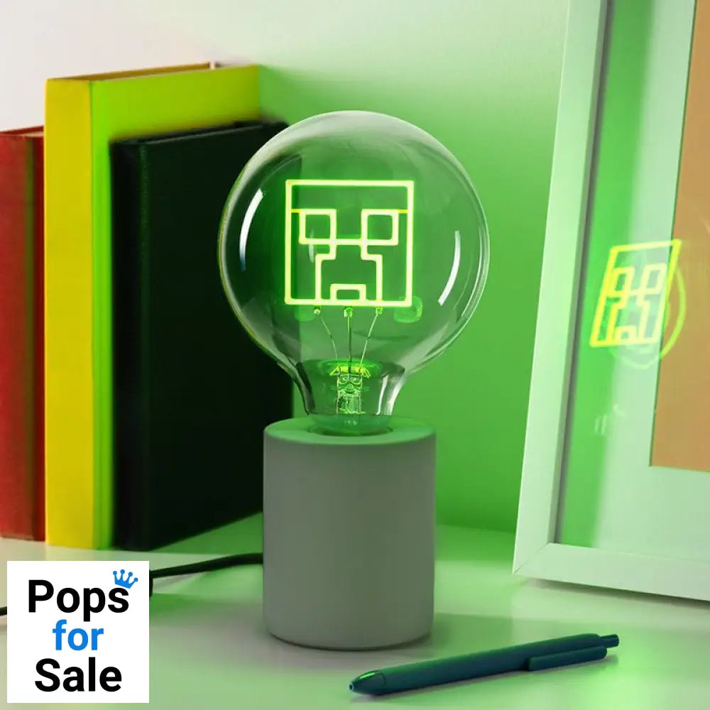 Minecraft Neon LED Bulb Creeper
