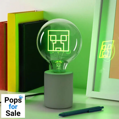 Minecraft Neon LED Bulb Creeper