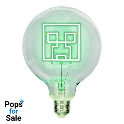Minecraft Neon LED Bulb Creeper