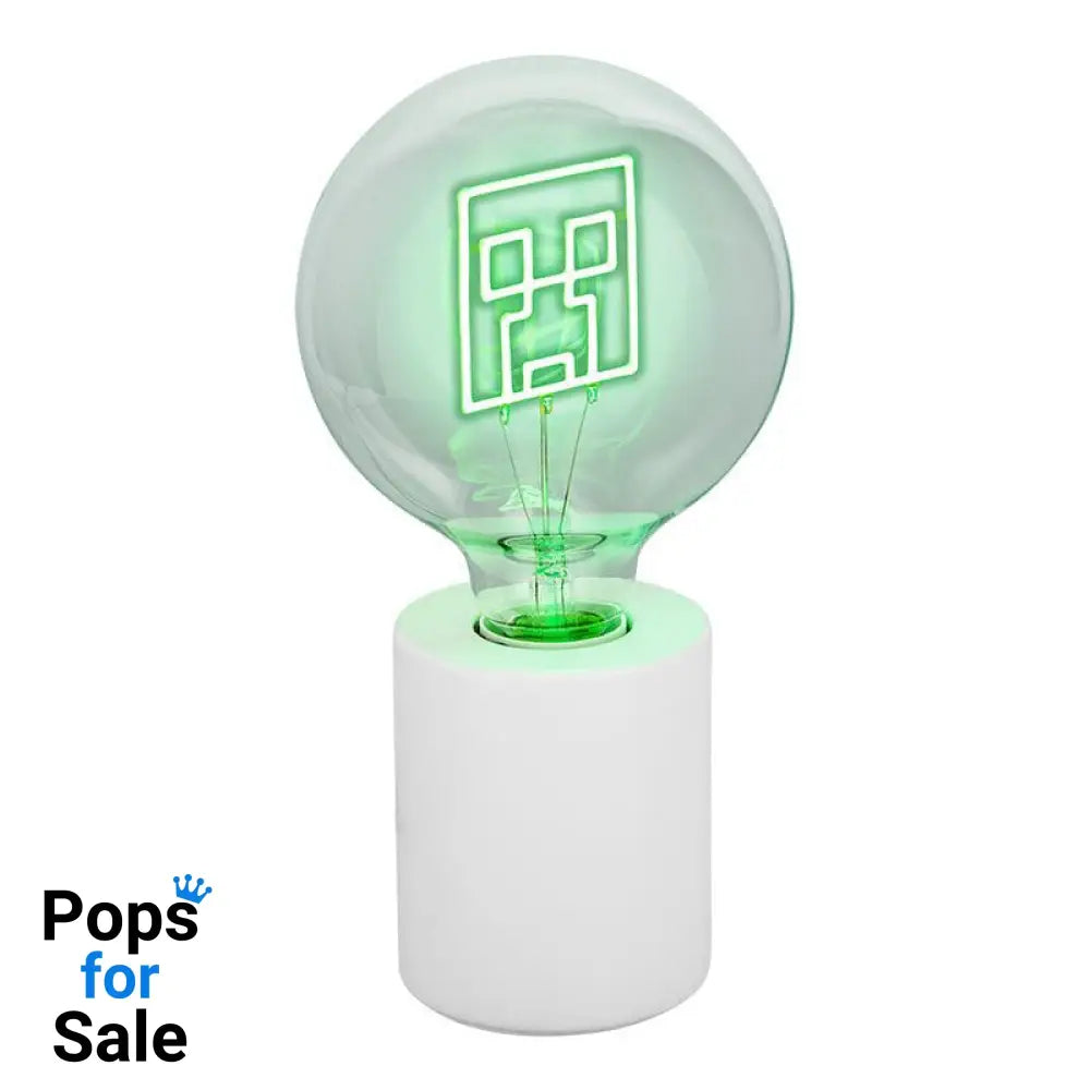 Minecraft Neon LED Bulb Creeper
