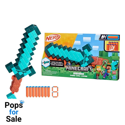 Minecraft NERF Dart-Firing Diamond Sword