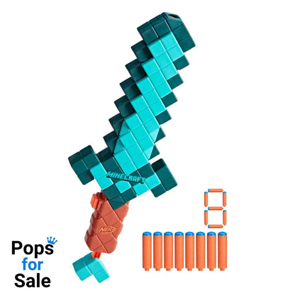 Minecraft NERF Dart-Firing Diamond Sword Action toys