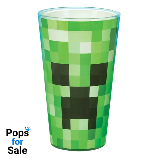 Minecraft Pint Glass Creeper