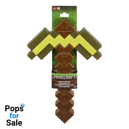 Minecraft Roleplay Replica Gold Pickaxe