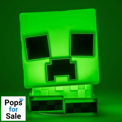 Minecraft Squishy Glo Silicon Light Creeper 15 cm