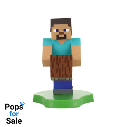 Minecraft Steve Guys Holdems Cable Guys Mini Device Holder and Phone Stand 11cm Adapters