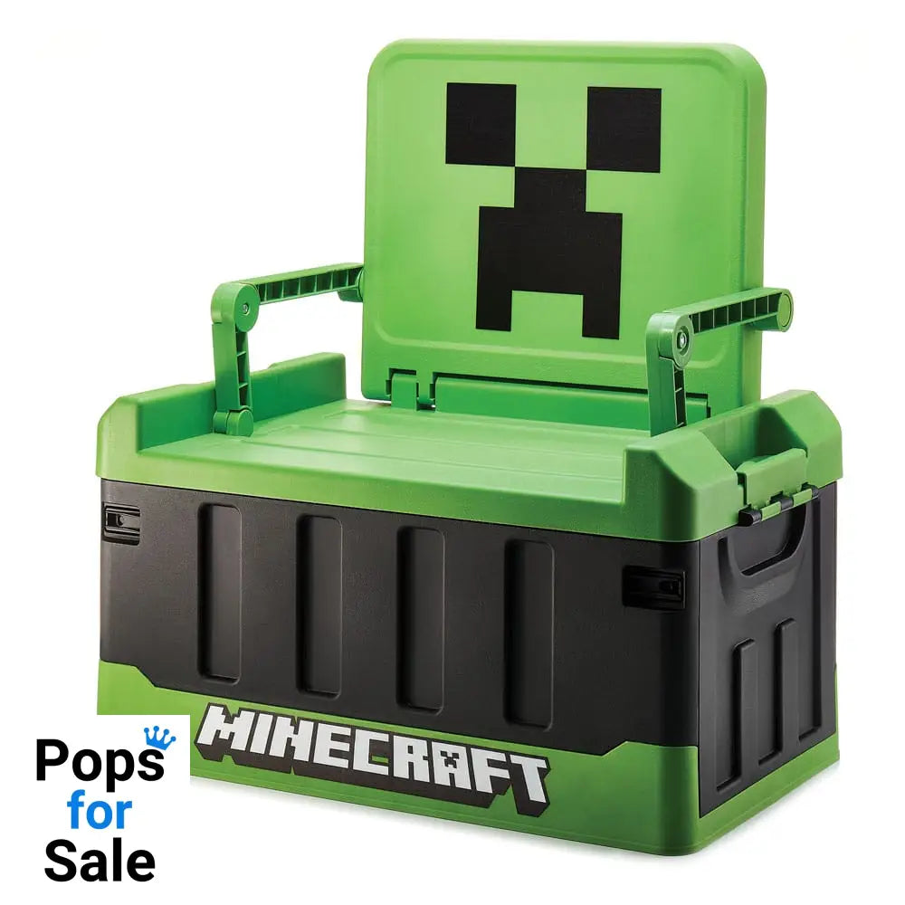 Minecraft Storage Box with folding chair