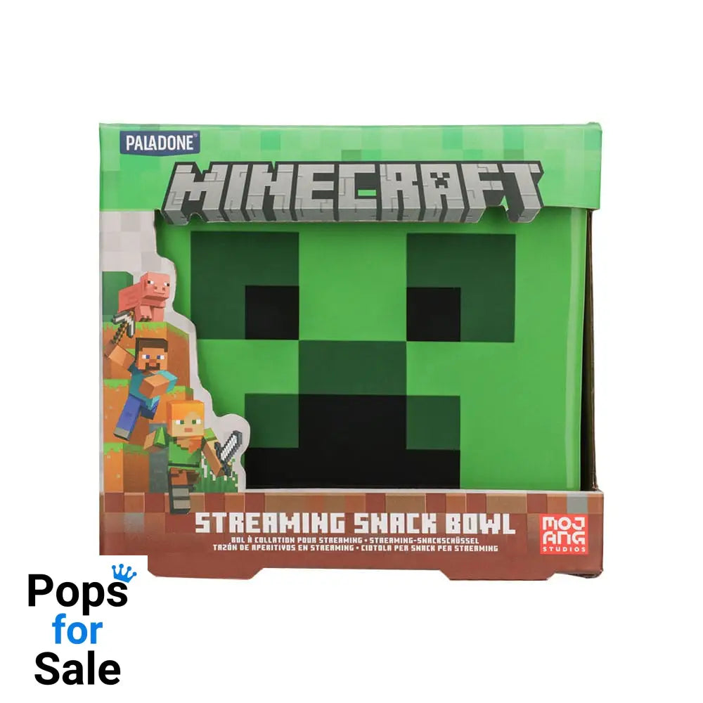 Minecraft Streaming Snack Bowl Creeper