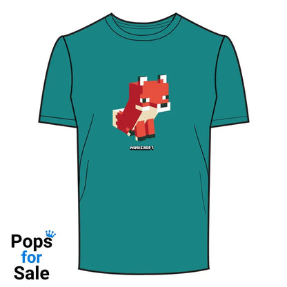 Minecraft T-Shirt Simple Fox Size L