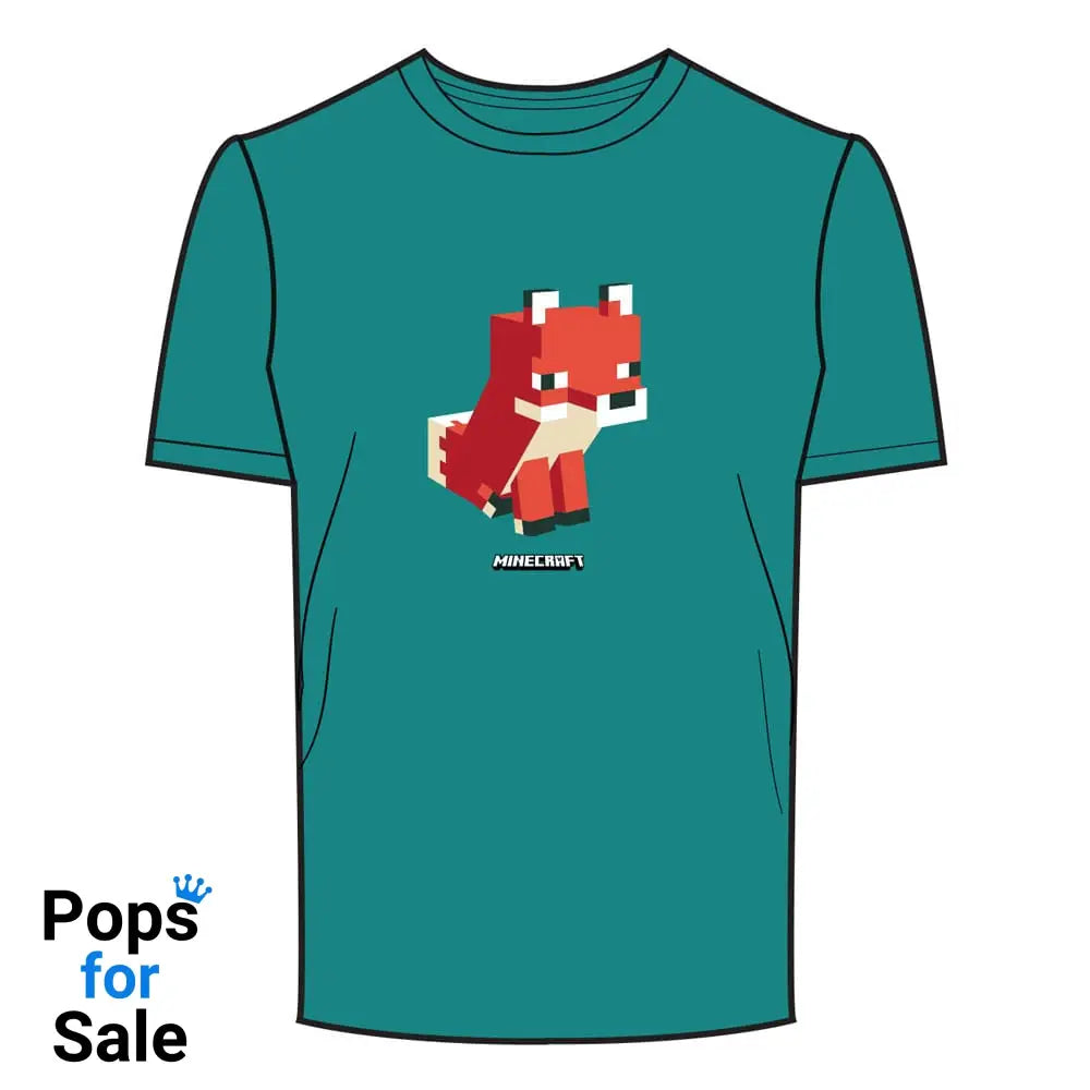 Minecraft T-Shirt Simple Fox Size XL T-shirts