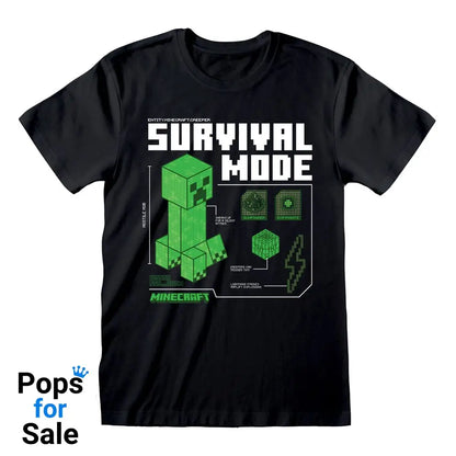Minecraft T-Shirt Survival Size L