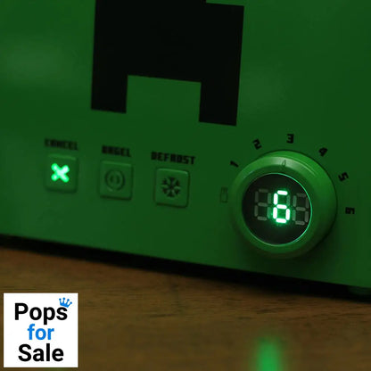 Minecraft Toaster Green Creeper Cube