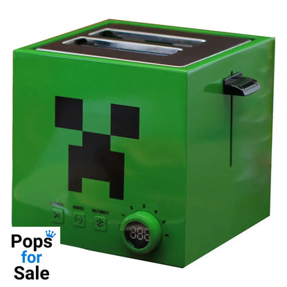Minecraft Toaster Green Creeper Cube