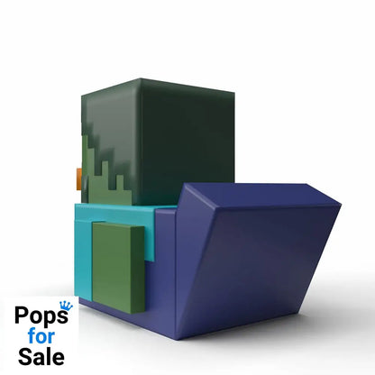 Minecraft Tubbz Mini PVC Figure Zombie 5 cm