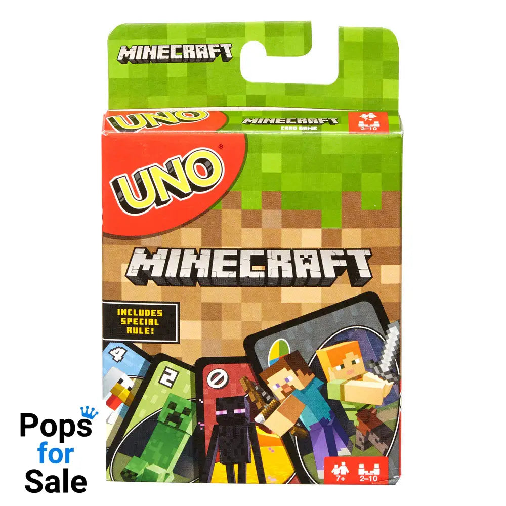 Minecraft UNO Card Game Playing cards