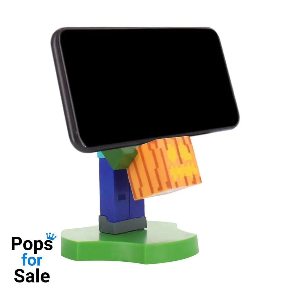 Minecraft Zombie Holdems Cable Guys Mini Device Holder and Phone Stand 11cm