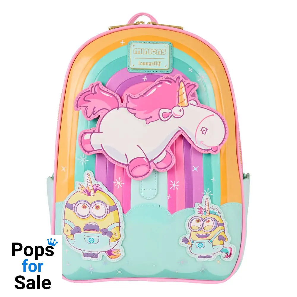 Minions by Loungefly Mini Backpack Fluffy Unicorn
