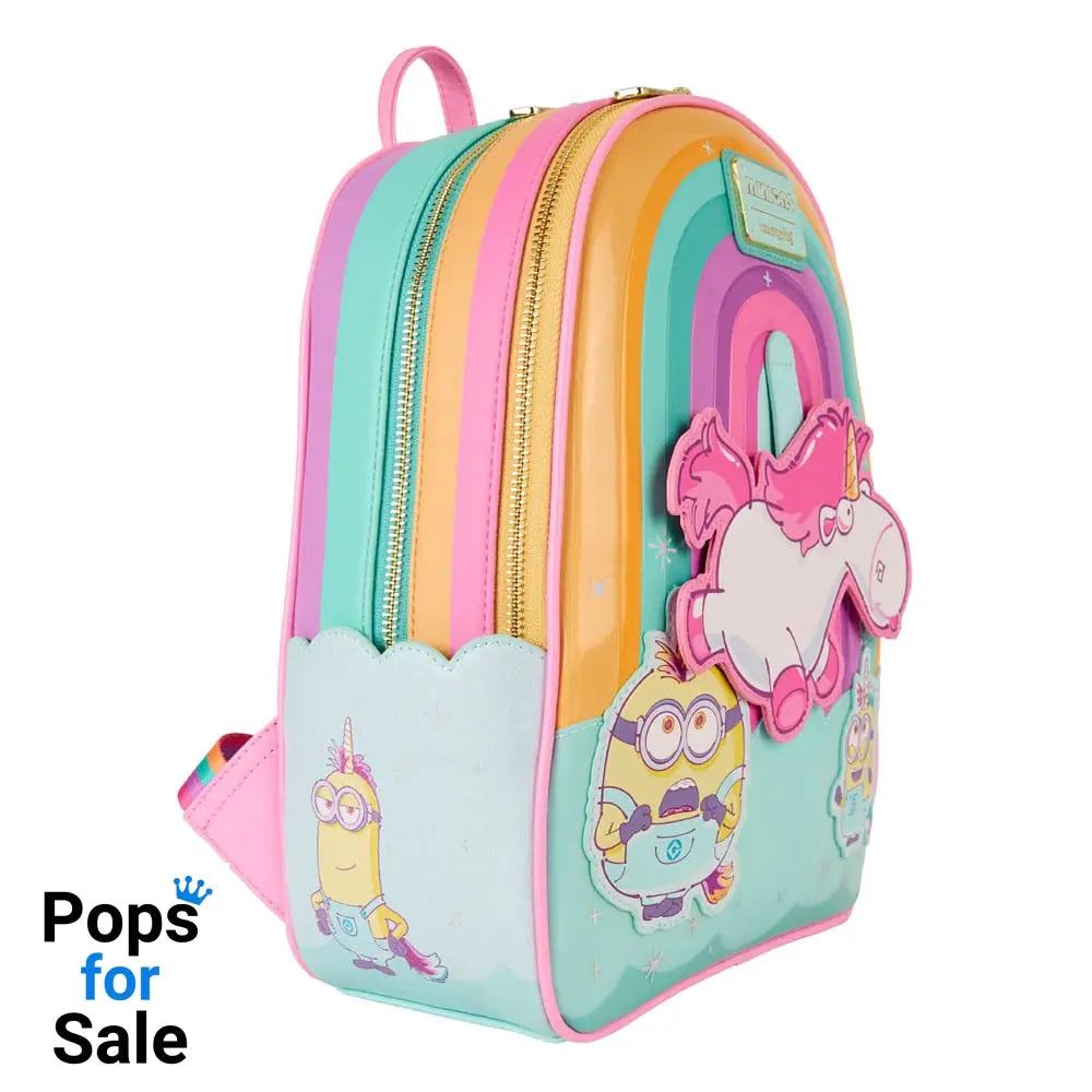 Minions by Loungefly Mini Backpack Fluffy Unicorn