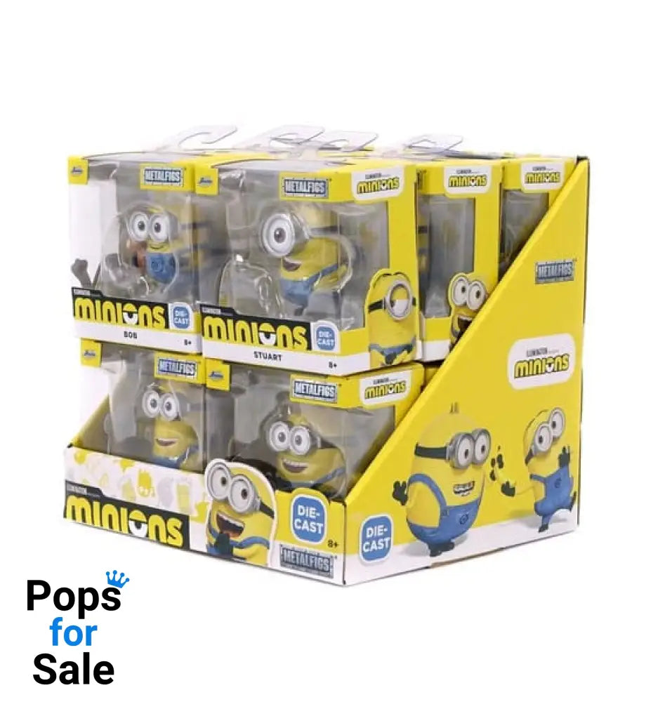 Minions Nano Metalfigs Diecast Mini Figures Wave 1 5 cm Assortment (12)