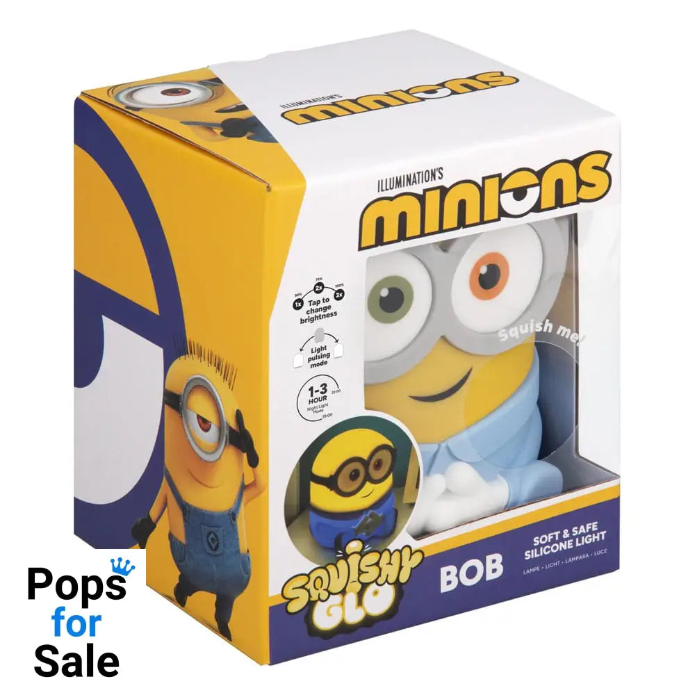 Minions Squishy Glo Silicon Light Bob 15 cm